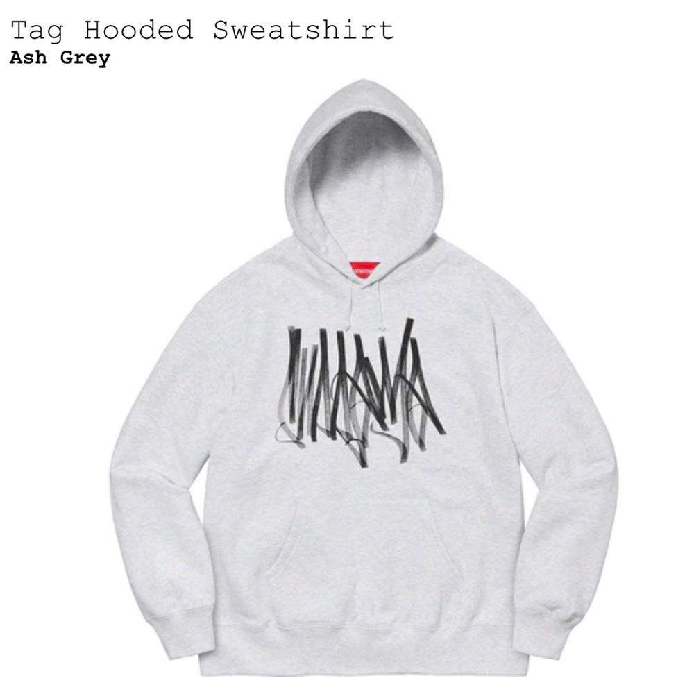 Supreme Tag Hooded Sweatshirt